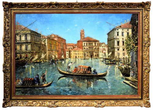 Venezia, &quot;Il Canal Grande&quot; - Lucia Ponga degli Ancillo (1887-1966)